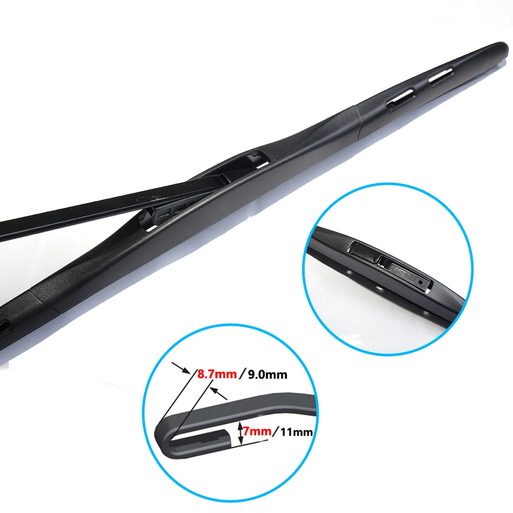 for Toyota Corolla 2001~2019 E120 E130 AR10 E121 E160 E170 Wipers Blade Car Accessories Windshield Wipers Wagon Hatchback Saloon