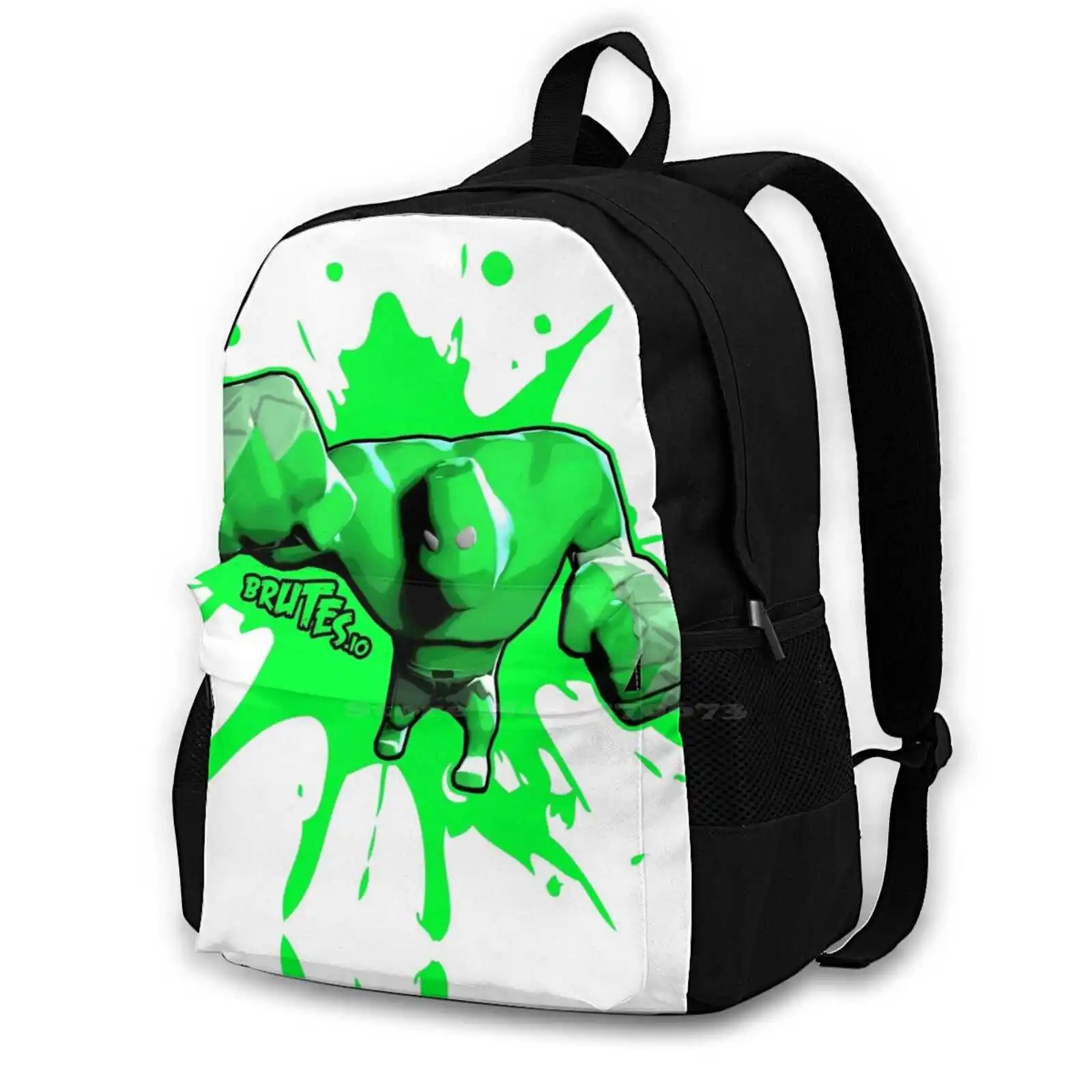 Brutes.Io ( Punch Green ) Hot Sale Schoolbag Backpack Fashion Bags Brutes Punch Green