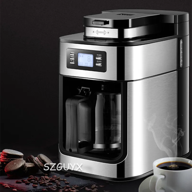 1200ml Electric Coffee Maker Machine Household Fully Automatic Coffee Maker Espresso Coffee Home Kitchen Appliance 220V