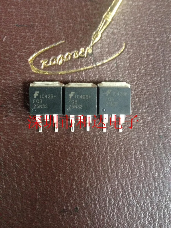 5pcs FQB25N33 TO-263