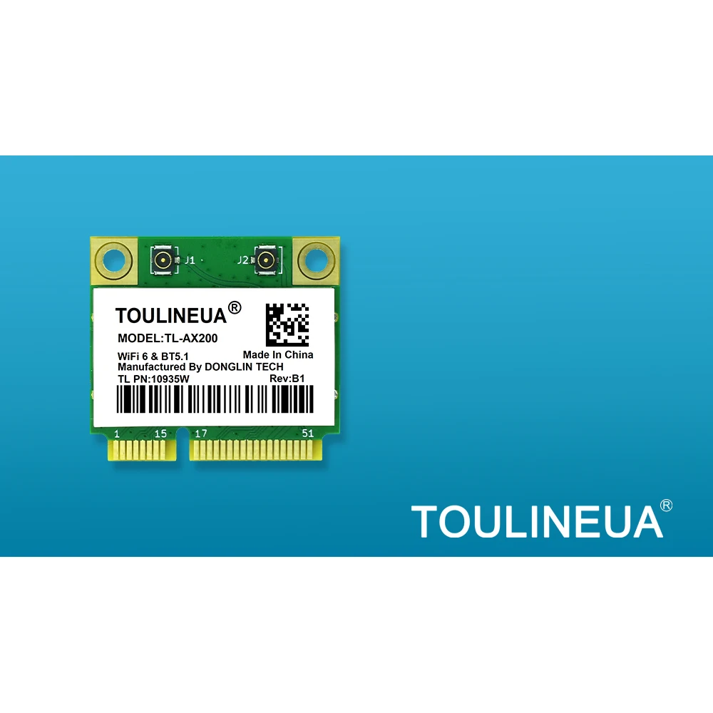 TL-AX200 B1 intel  AX200 WiFi6 AX200HMW  BT5.1 IntelAX200NGW mini AX200NGW Mini PCIe WiFi Network Card PK 7260 9260AC 8265ac