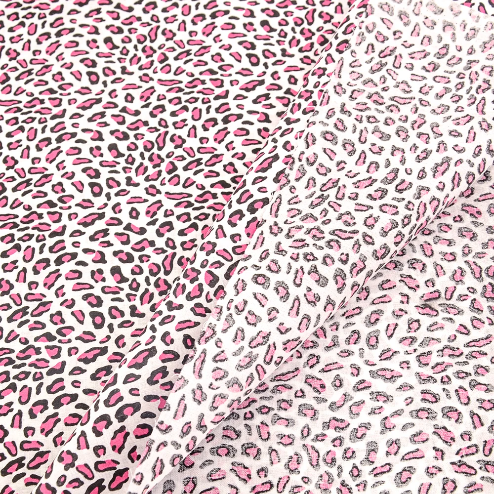 Booksew disegni leopardati affascinanti tessuti trapuntati Patchwork in tessuto tinta unita 100% cotone Per cucire Scrapbooking cucito al metro