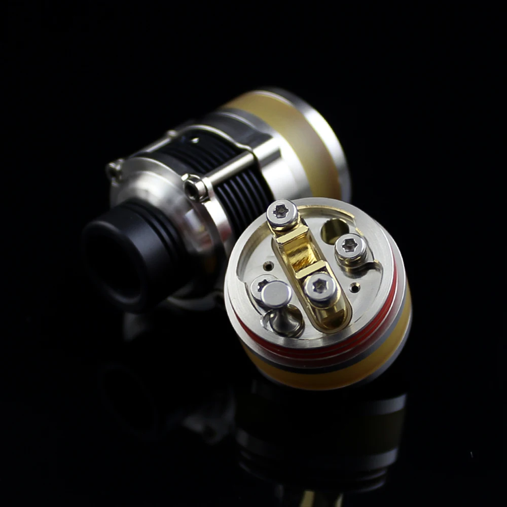 SXK Style Pyrogeyser RDTA 22mm Single/dual coil Rebuildable Vape Tank With BF Squonk Pin vs Venna V2 RDA / Haku Riviera RDTA