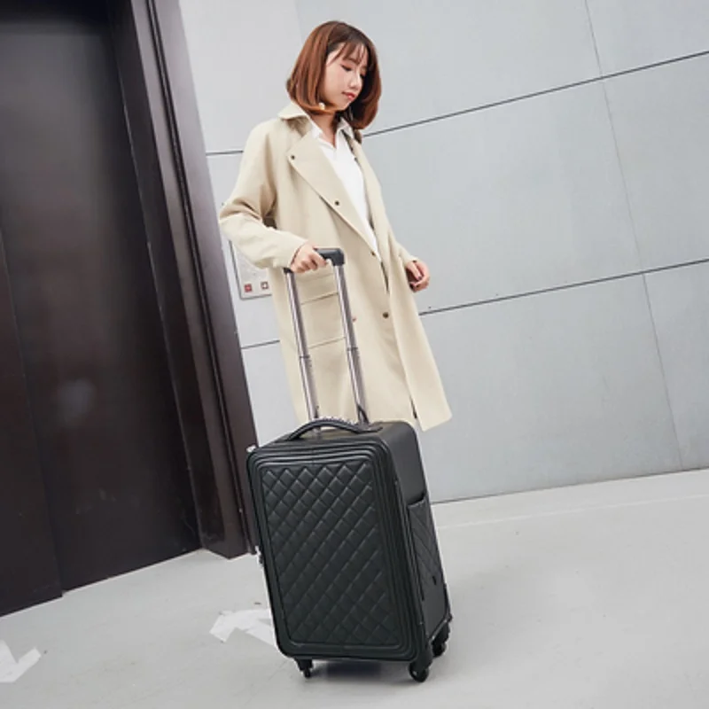 CARRYLOVE Stylish Simplicity 16/20/24 Inch Size High Quality Rolling Luggage Spinner Brand Travel Suitcase