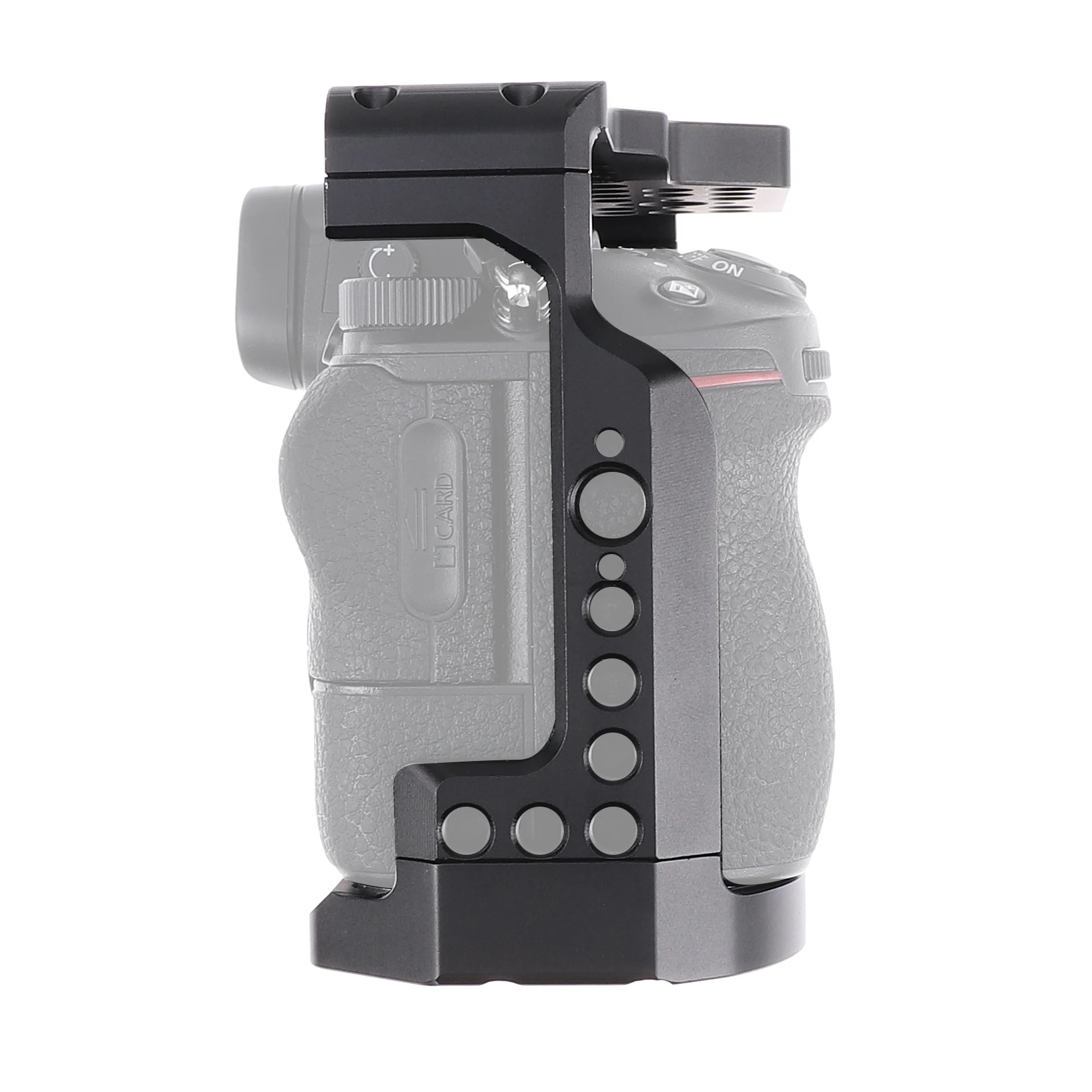 FOTGA Camera Cage Aluminum DSLR Kit Support for Nikon Z5/Z6/Z7/Z6II/Z7II Multiple 1/4" 3/8" Screw Holes Photography Camera Cage