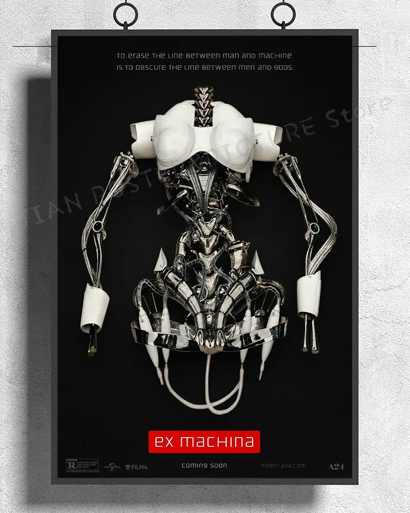 NJ664 EX MACHINA Movie 2015 Wall Sticker Silk Poster Art Home Decoration