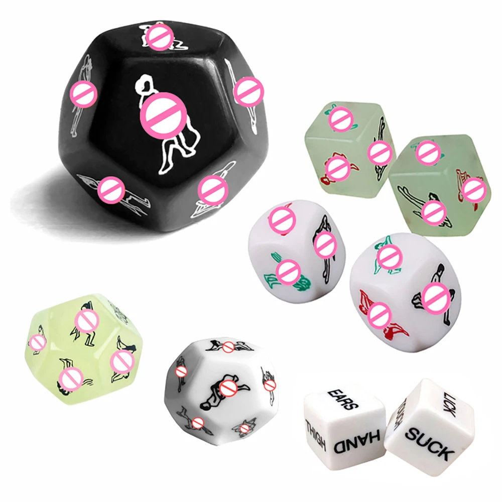 

Couple Gift Sex Toys Adult Games Funny Sex Dice 12 Sides Sex Romance Love Humour Gambling Erotic Craps Dice Bar Toy For Couples