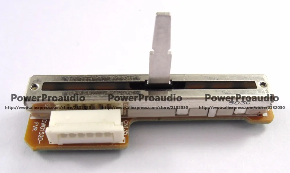 DJM600 Ch3, Ch4 & Master Kanaal Fader Montage Voor Djm 600 DWG1520/3/4