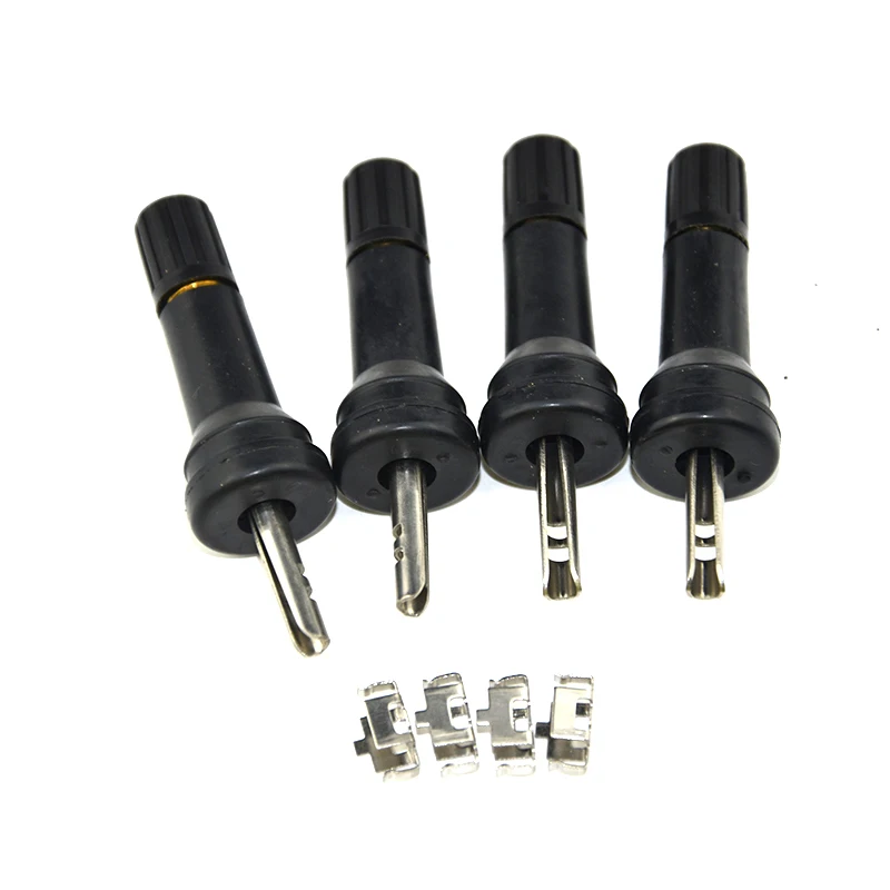 

4 шт. клапаны TPMS для Nissan Patrol, клапаны для шин, датчик TPMS, резиновый бескамерный стержень клапана для системы контроля давления в шинах