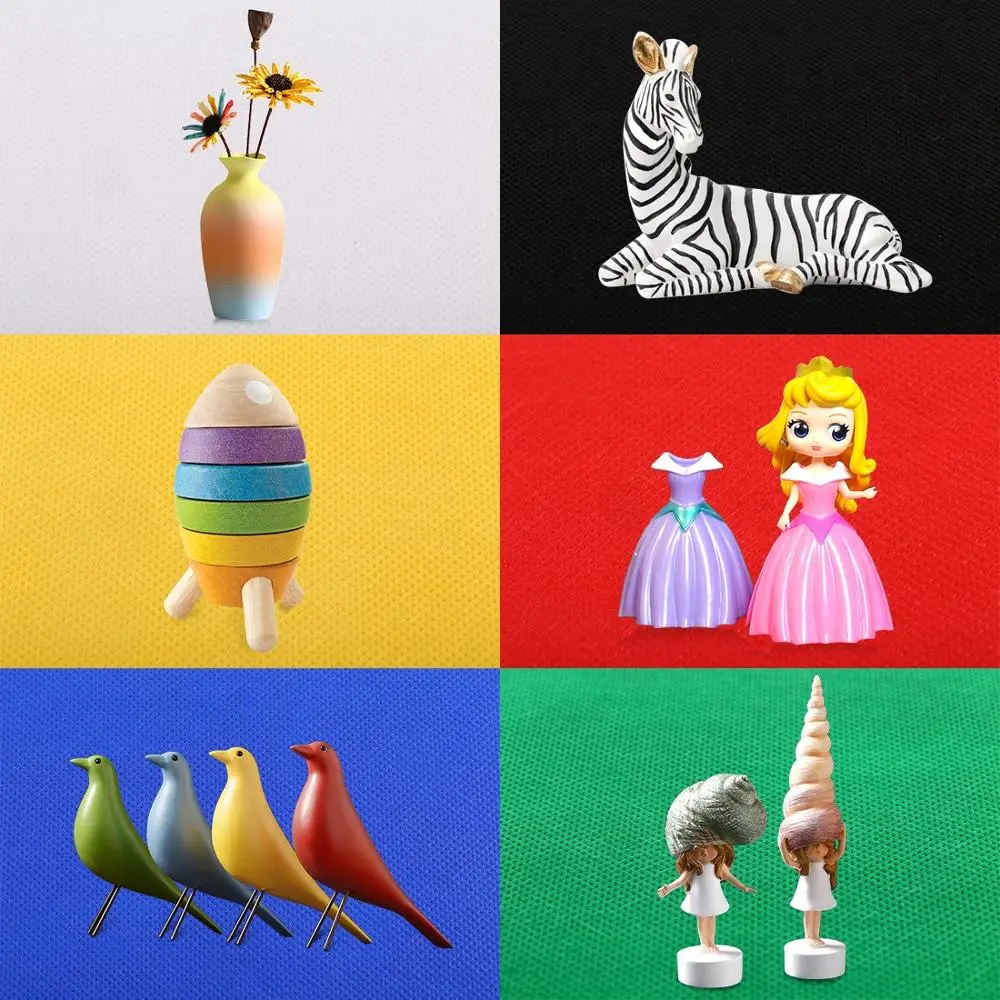 PULUZ Mini LED Photography Shadowless Bottom Light Lamp Panel Pad +2LED Panels 20CM lightbox Photo Studio Shooting Tent Box