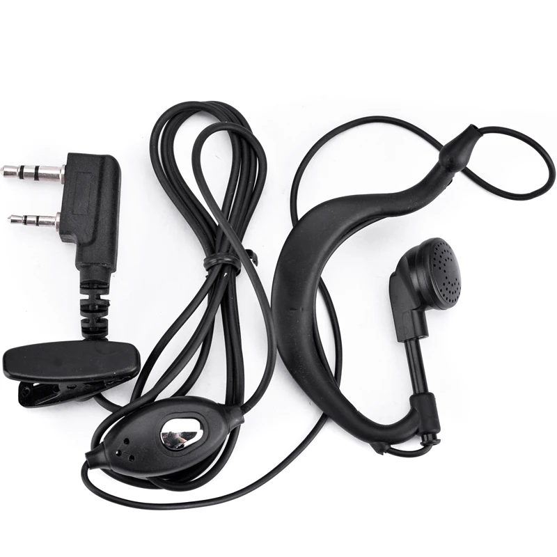 Baofeng-auriculares piezas con Radio Ham, walkie-talkie Woki Toki, PTT B5 B6 UV-5R F8 + Wln Uv-6r K, 5 Kd-c1