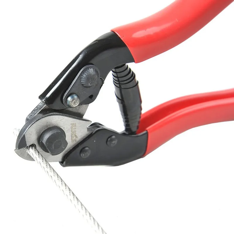 IWISS IWS-102 stainless steel wire rope scissors 8 inch cutting pliers wire cutters broken hand tool cable cutter