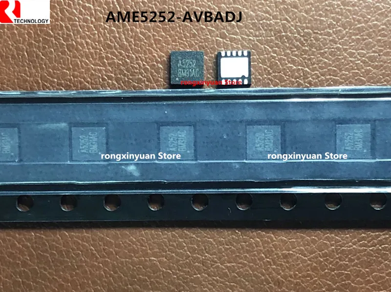 10 pcs/lot  AME5252-AVBADJ  AME5252 A5252 DFN-10B Dual Synchronous, 600mA, 1.5MHz Step-Down DC/DC Converter  100% New original