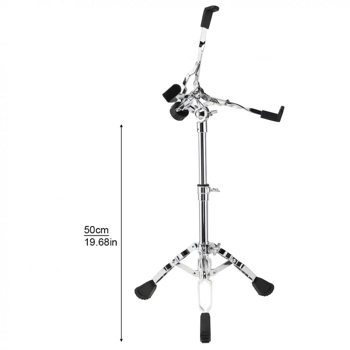 Full Metal Adjustment Foldable Floor Drum Stand Holder for 10 12 Inch Jazz Snare Dumb Drum