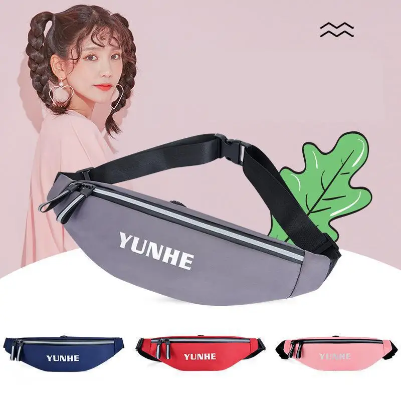 LXFZQ fanny pack Crossbody coin purse men's running sports waist bag women outdoor mobile phone waist bag Chest Bag