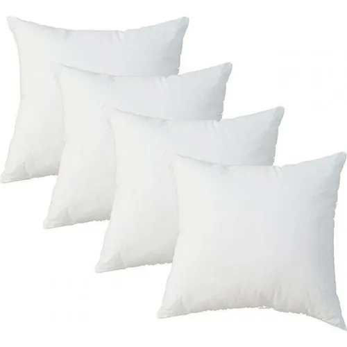 4 pcs Decorative Silicone Pillow decorate Pillow Inner 43 X43CM - 350GR Casual and Comfortable Cushion Pillow decorate English Home Decoration