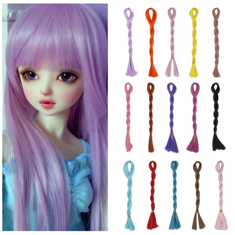 long toy wigs 80cm long Rooting breed doll hair tree for DIY handmdae doll accessory