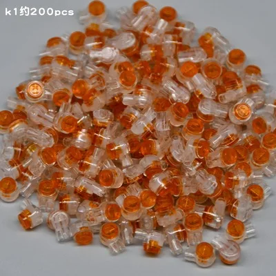 Terminales de conexión de crimpado Rj45, conector K1, K2, K3, cableado Ethernet impermeable, terminales de Cable de teléfono, 50 Uds.