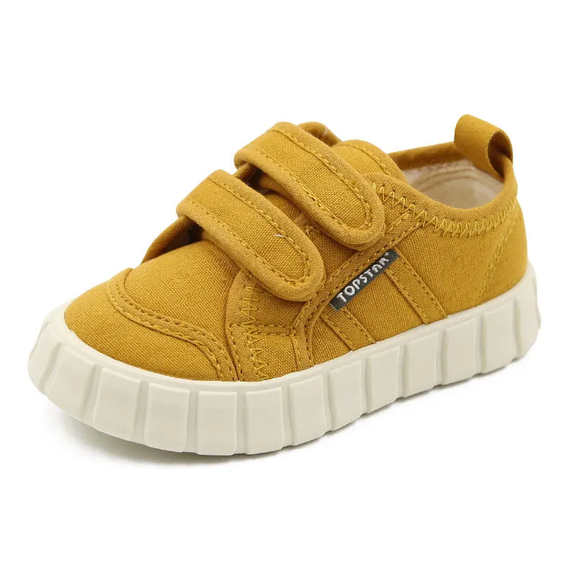 Children\'s Shoes Spring and Autumn Casual Canvas Shoes for Kids Boys and Girls Pure Color 5 Colors Toddler Girls Casual Shoes