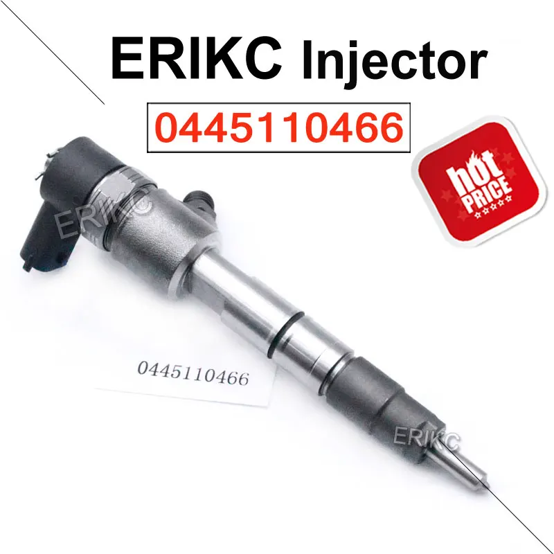 

ERIKC Auto Engine 0445110466 Injection 0445 110 466 Common Rail Injector Nozzle 0 445 110 466 for JAC 1100200FA130 HF4DA1-2C