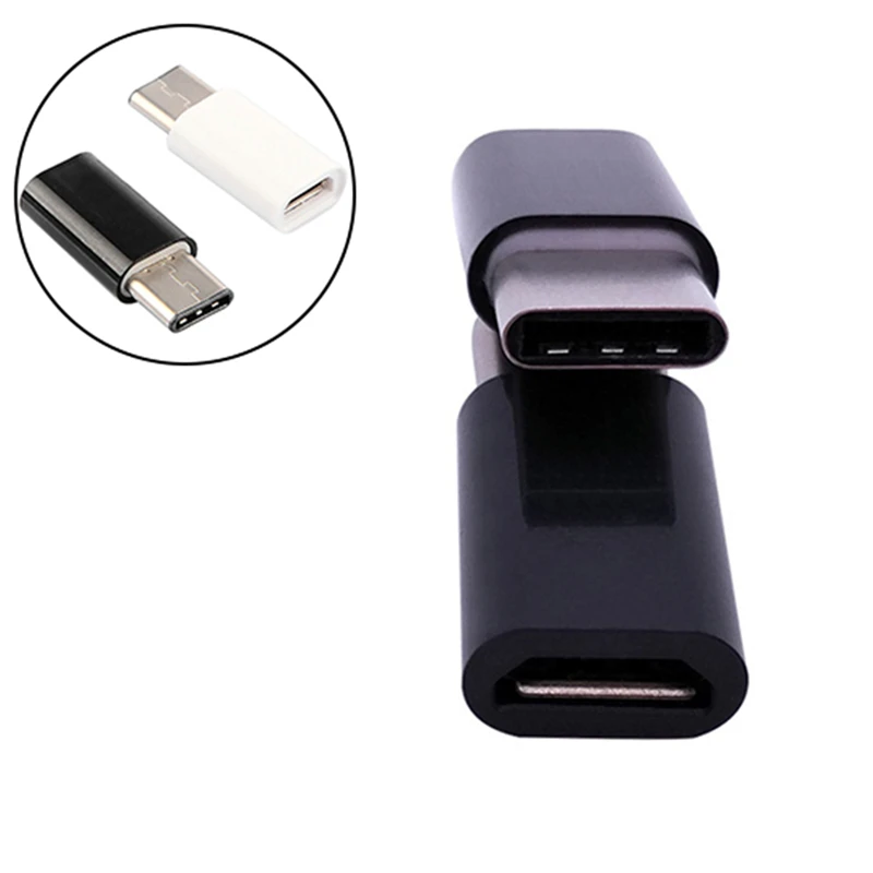 Adattatore USB di tipo C Micro USB femmina a USB 3.1 tipo C tipo C connettore convertitore cavo maschio sincronizzazione rapida dei dati