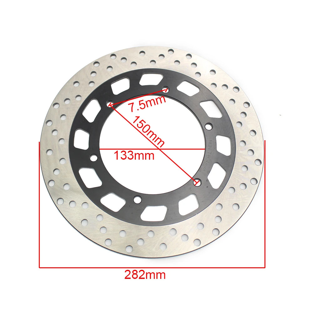 For Yamaha FJ1100 FJ1200 SRV250 TDR125 XV125 XV250S XV250 XV750 XV1100 Virago Front Disc Brake Rotors Motorcycle Brake System