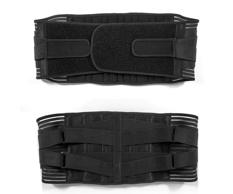 Doppel Zurückziehen Lenden Unterstützung Gürtel Taille Orthopädische Korsett Männer Frauen Wirbelsäule Dekompression Taille Trainer Brace Zurück Schmerzen Relief – Detail 9