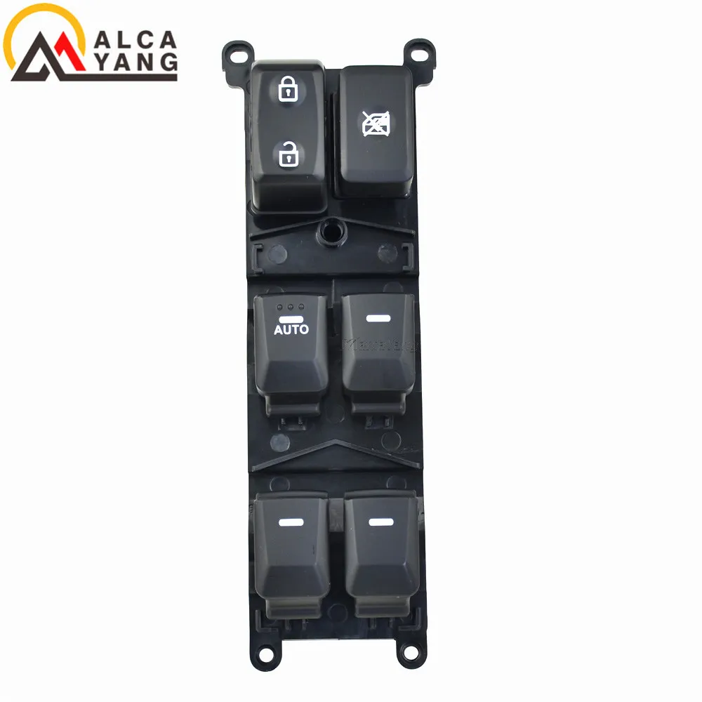 High Quality New 93570-1W155 935701W155 Driver Side Power Window Switch For Hyundai Rio Pride 2012-2015 93570 1W155