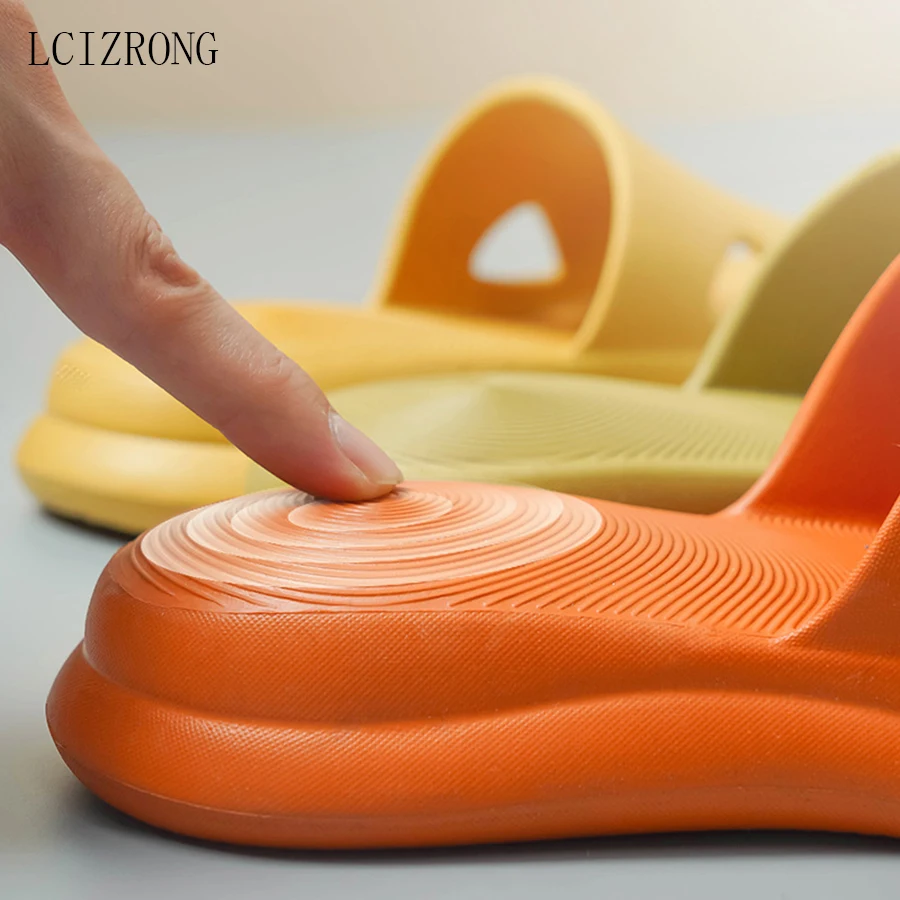 LCIZRONG Summer Bathroom Women Home Slippers Soft Non-Slip Slides House Female Shoes Unisex Shower Shoes