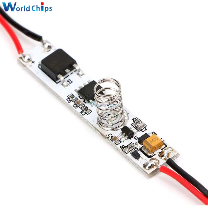 LP-1650 Capacitive Touch Switch Sensor Module DC12V-24V 10A 48W ON/OFF Switch Sensor Board for LED Strip Light