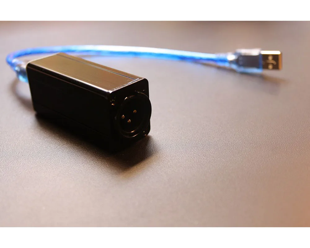 Kỹ Thuật Số USB Giao Diện USB B Để AES Đầu Ra Kỹ Thuật Số 16bit/44.1K-48KHz Ở Giai Đoạn Trộn Âm Thanh hỗ Trợ WIN8/7/Win10/Mac/Linux Android