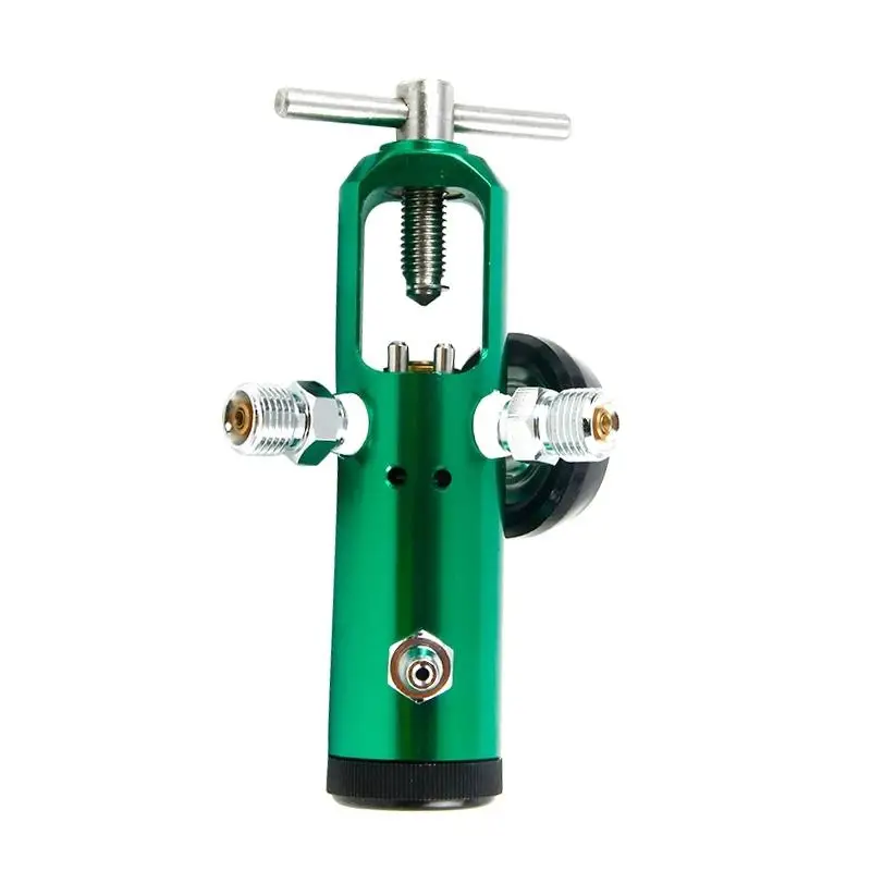 Magnetventil CGA870 Medical Gas Oxygen Pressure Regulator with Two Check Valve For Hospital 0-15L Gas und Kraftstoff — Detail 3