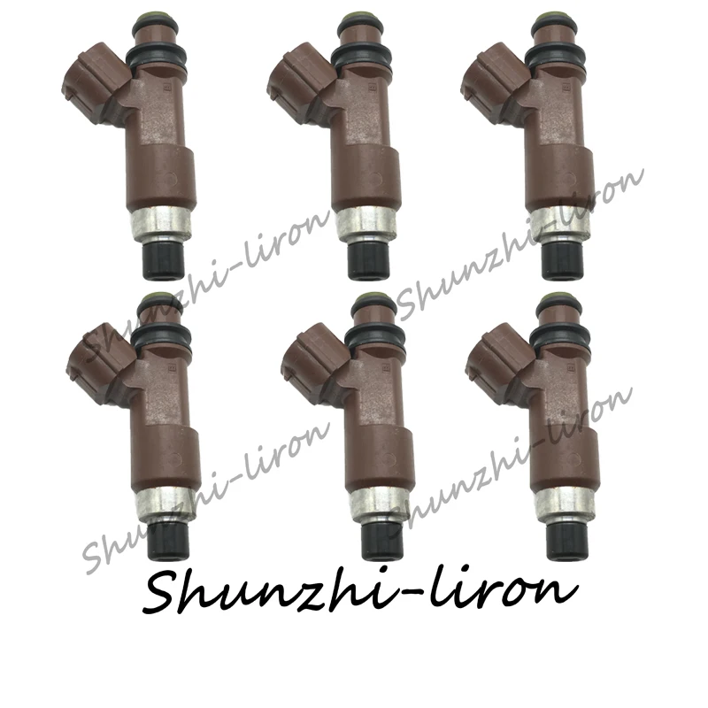 6PCS 16611-AA700 fuel injector for Subaru OUTBACK 2005~2009 / LEGACY 08~09 / B9 TRIBECA 06~07 3.0L H6