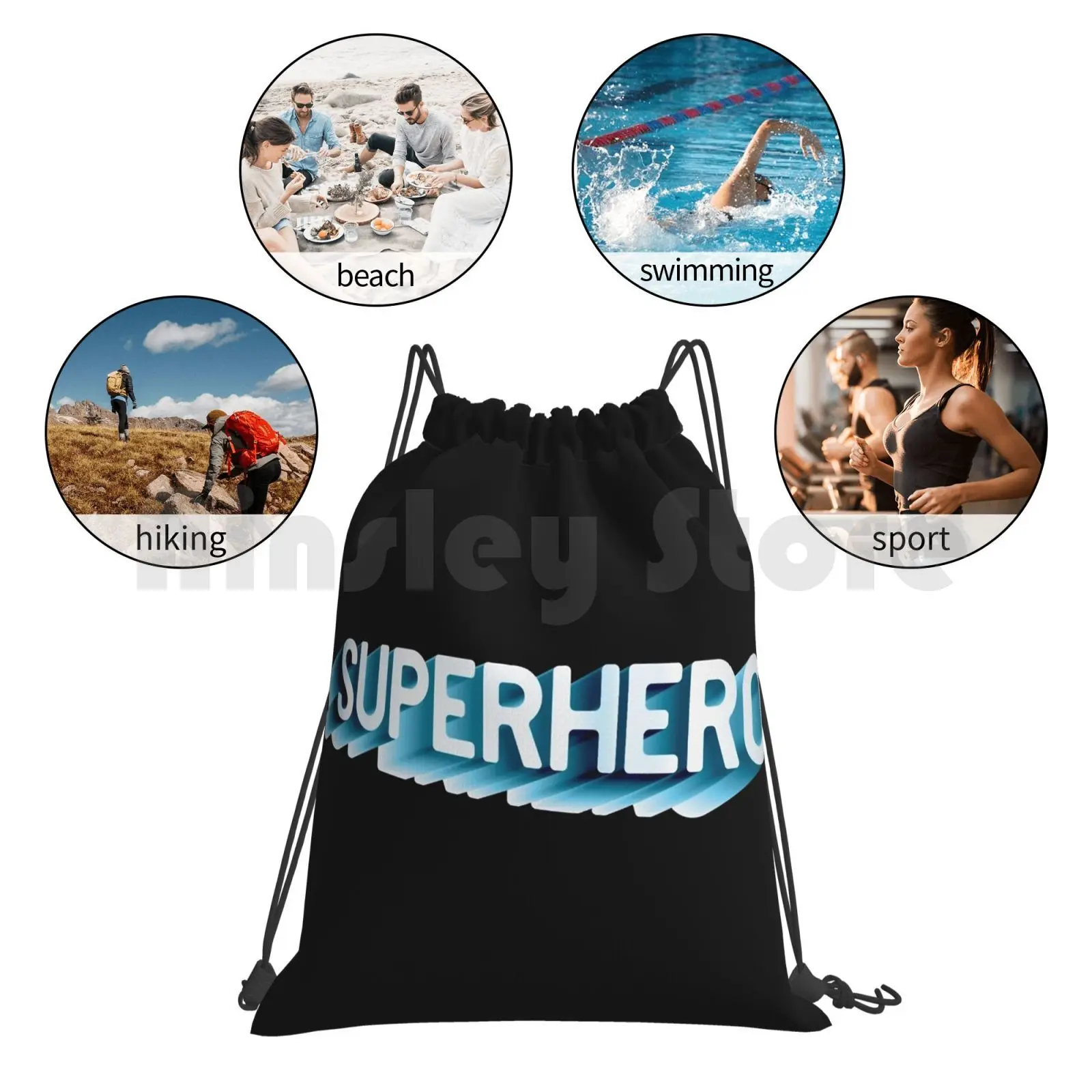 حقيبة ظهر برباط للبطل الخارق، حقيبة رياضية مقاومة للماء، وضعية الطاقة، حامل طاقة للبطل الخارق، طويل القامة، ضمان رائع
