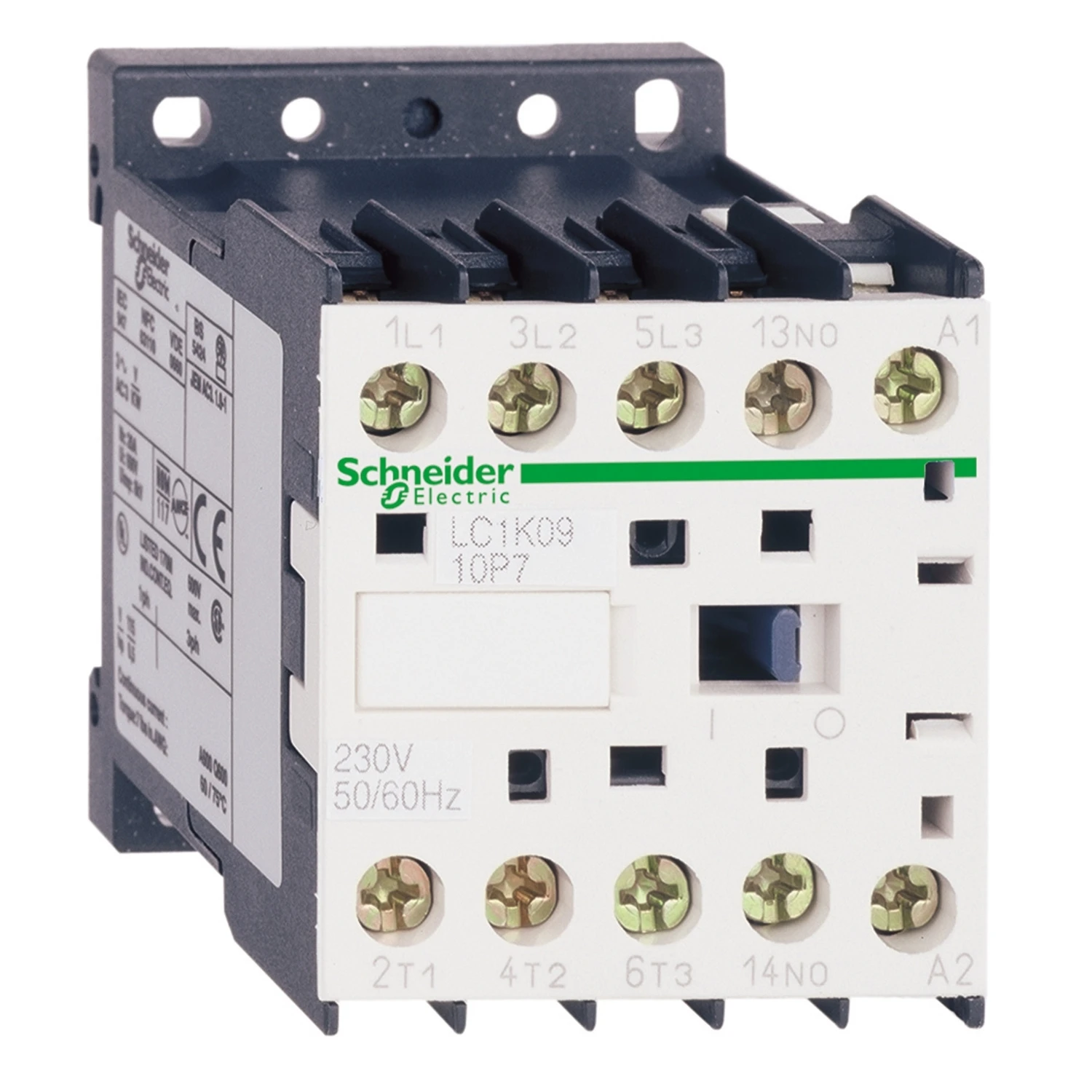 

New Original Authentic Export LC1K0601F7 Coil 110V 50 / 60hz Three Contactor 6A 2.2 K W-380V Screw Clamp Wiring Tesys AC