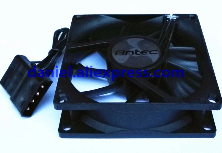 Antec 8cm 8025 chassis power supply fan 2 line hydraulic large 4P head 12V 0.07A 9 leaf mute