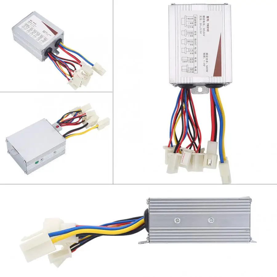 Electric Bike  Brushed Motor Controller Box 24V 36V 48V 20W 30W 00W for Electric  Scooter Tricycle E-bike Accessory