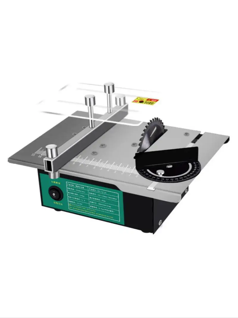 Woodworking Small Table Saw Chainsaw Precision Multi-Function Micro Woodworking Table Cutting Machine