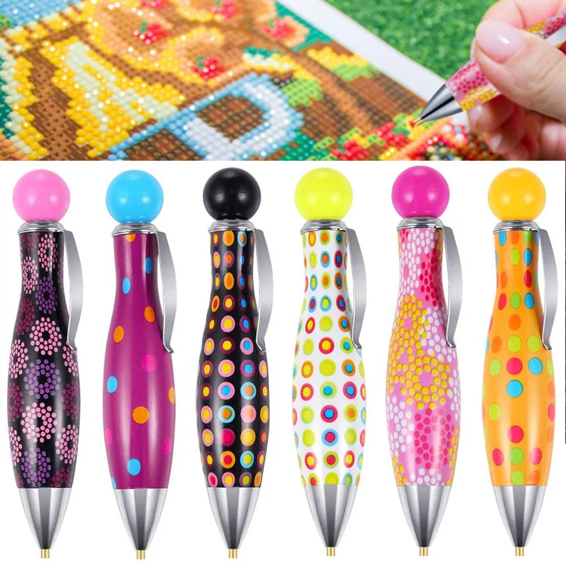 1pc Diamond Painting Tool Cute Point Drill Pen Offer Diamond Embroidery Accessory Diamond Painting Cross Stitch Tool Kits