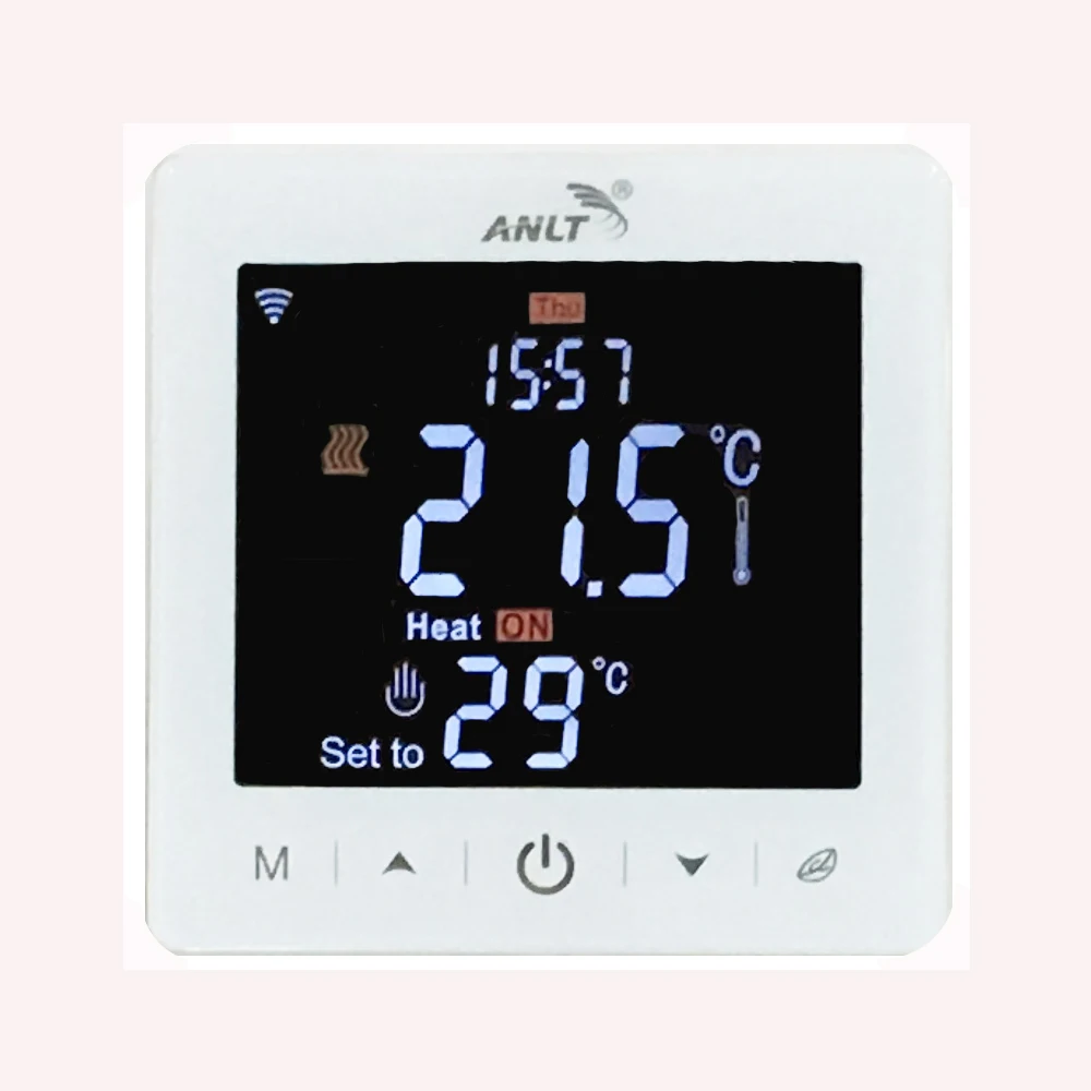 Wifi Touch Thermostat Controller For Electric Underfloor Tile Heating