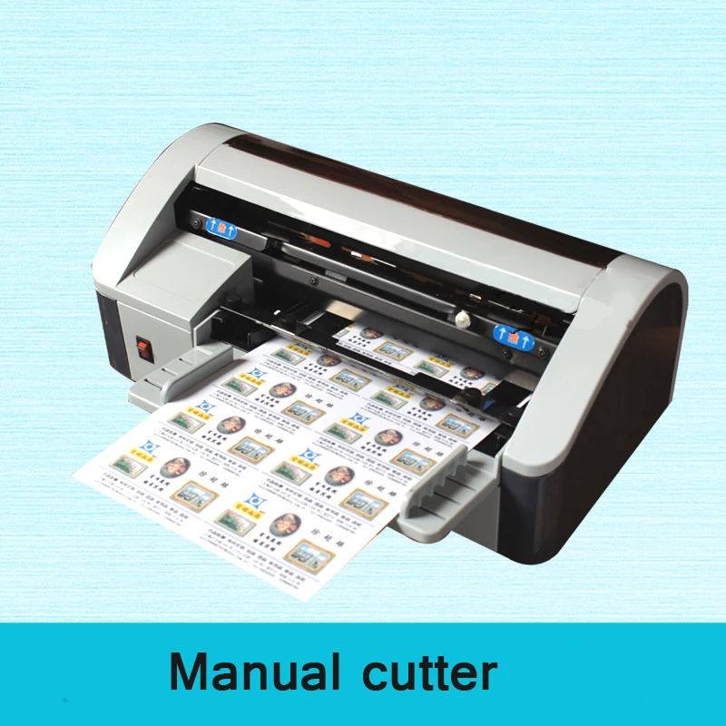 Automatic Card Cutting Machine Automatic Grinding Horizontal Vertical Cutting Business Name Card Cutter Electric Paper Trimmer