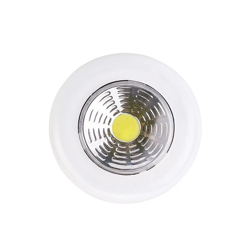 COB LED-onderkastverlichting met zelfklevende sticker Draadloze wandlamp Garderobe Kast Lade Kast Slaapkamer Keuken Nachtlampje