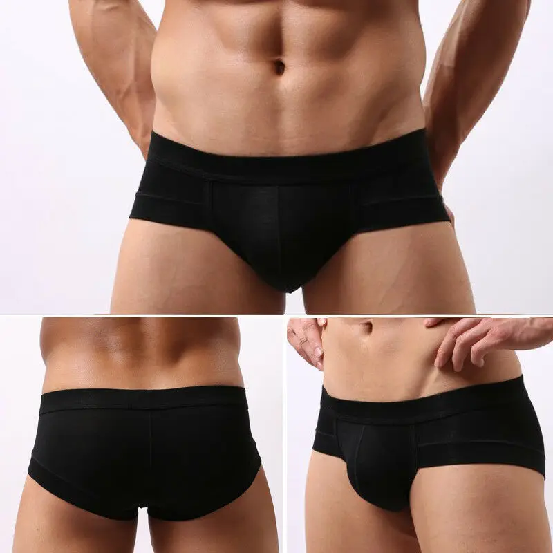 New Sexy Mens Seamless Briefs Short Pants Thongs Underwear Underpant