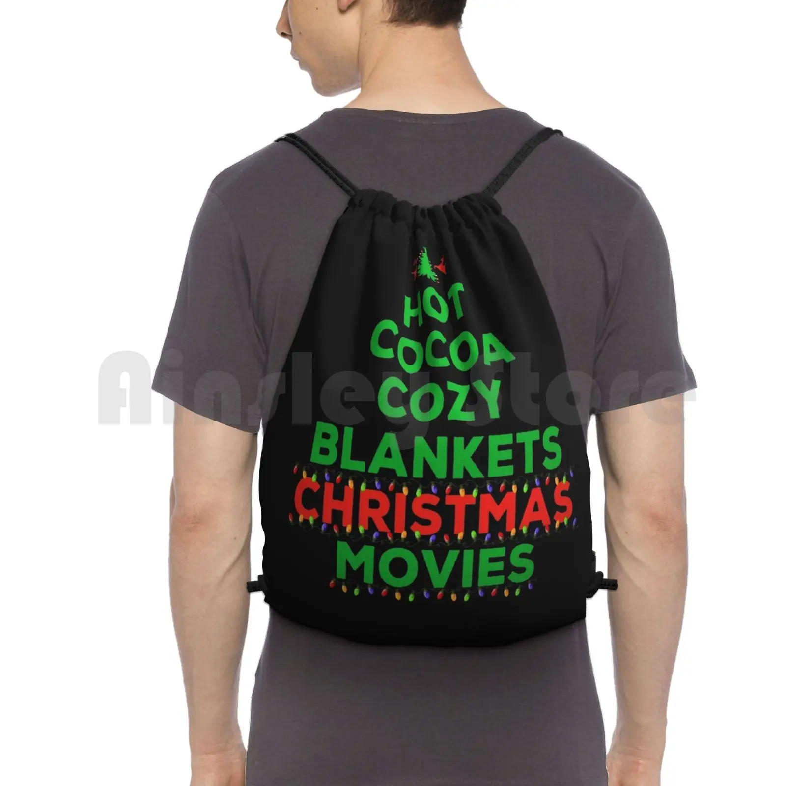 Hot Cocoa Cozy Christmas Movies , Christmas Family Outfits , Christmas Shirt , Blankets Christmas Movies Funny Gift Idea