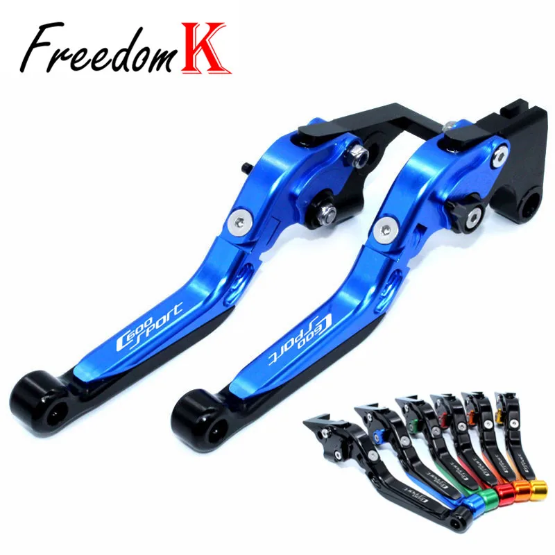 

C6600Sport LOGO Motorcycle Accessories For BMW C600 Sport 2012 2013 2014 2015 2016 CNC Folding Extendable Brake Clutch Levers