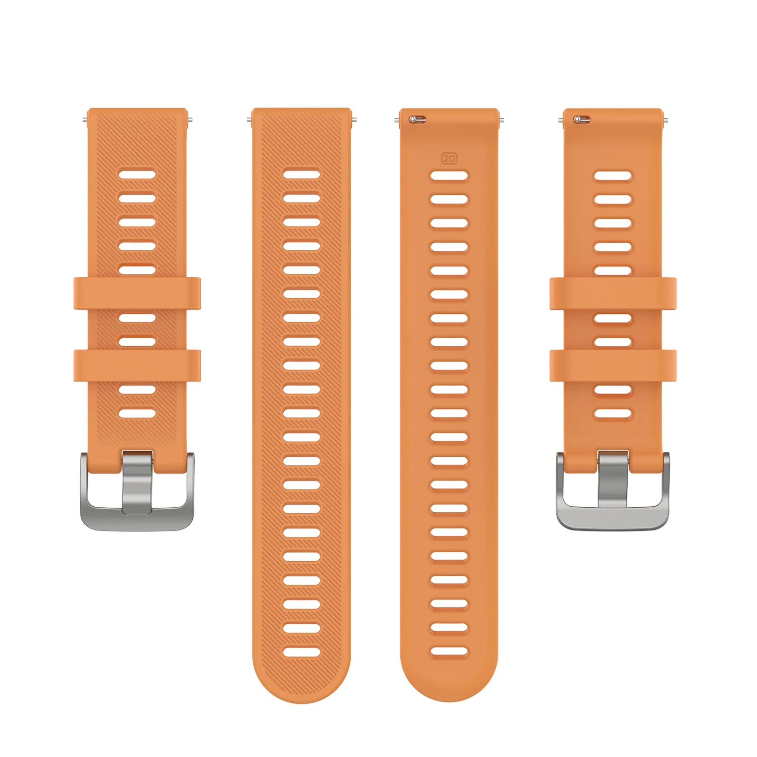 Nhiều Màu Sắc 20Mm WatchBands Dây Đeo Dành Cho Garmin Forerunner 158/245/245M/Cực Đoàn Kết/Vivomove 3 silicon Thể Thao Thông Minh Dây Đeo Đồng Hồ Vòng Tay