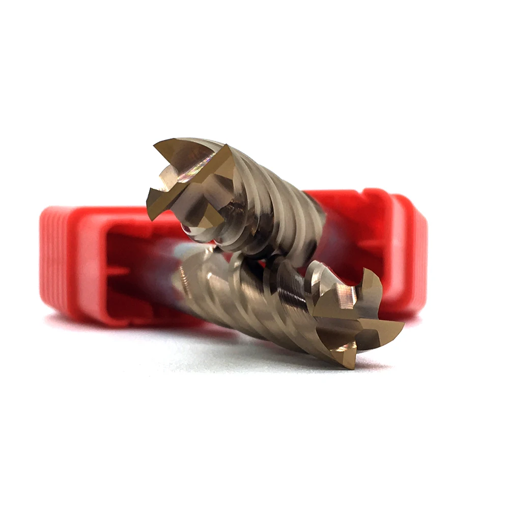 Milling Cutter 2 4 Flutes End Mills High Precision HSS Tungsten Steel Milling Endmills Router Bit CNC Tools 2 blade Metal Cutter