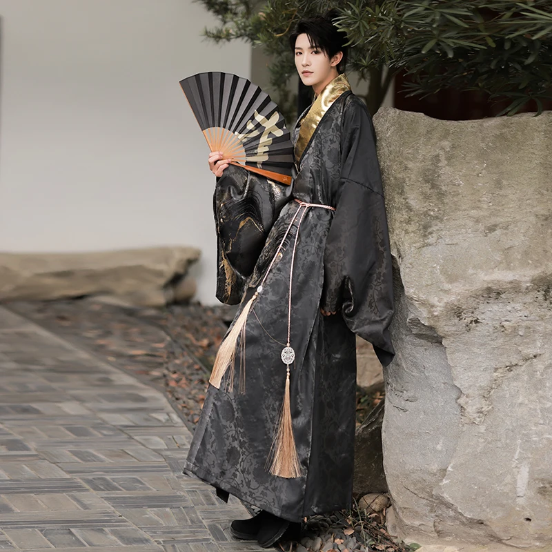 

Chinese Dress Hanfu Black hanfu Women Dresses Chinese Style Cosplay Costumes Kimono Traditional Chinese Clothing For Men