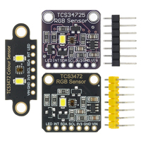 TCS34725 Low Power IR Blocking Filter RGB Light Color Sensor Recognition Diy Kit Electronic PCB Board For Arduino Programmable