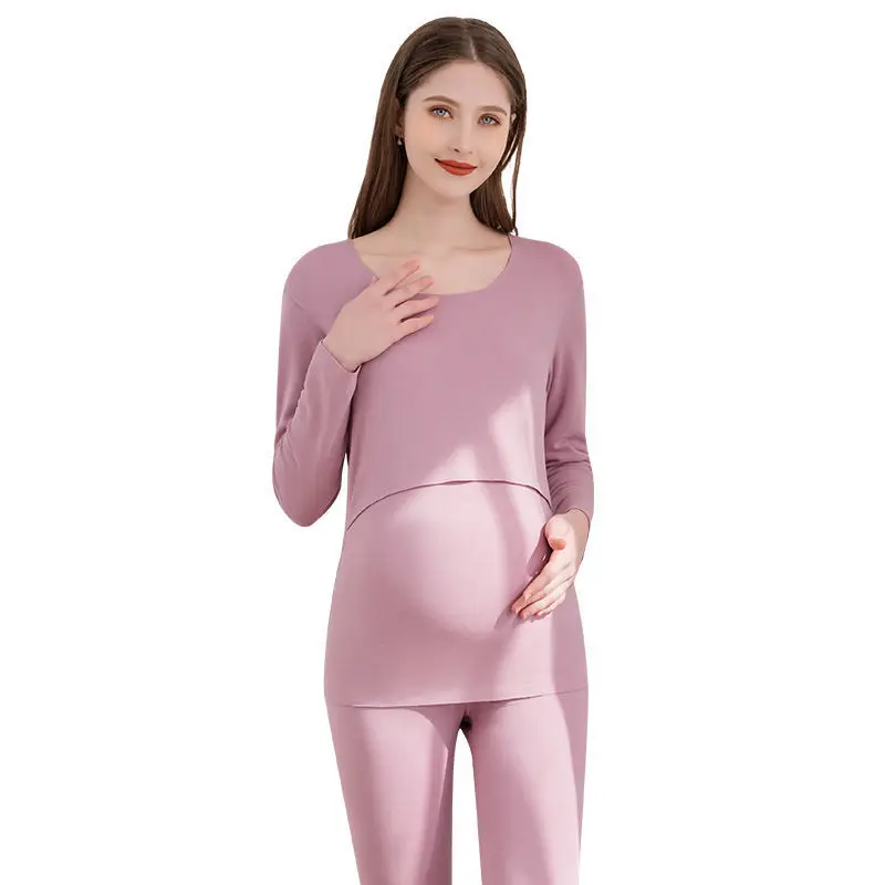 De veludo roupa interior térmica para as mulheres inverno secagem rápida alta elasticidade long underwear quente pacote para as mulheres quentes dois conjuntos